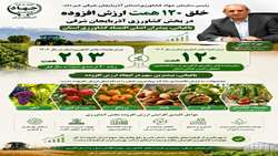 خلق ثروت از دل کشاورزی؛ آذربایجان شرقی در مسیر ارزش‌آفرینی پایدار